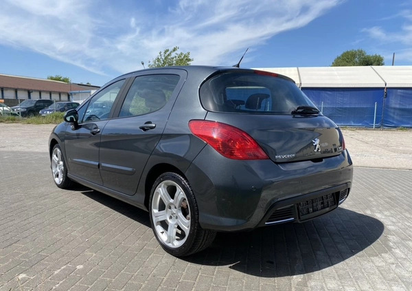 Peugeot 308 cena 14800 przebieg: 212000, rok produkcji 2008 z Września małe 326